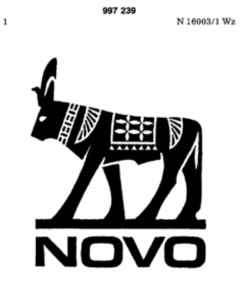 NOVO Logo (DPMA, 04.10.1978)