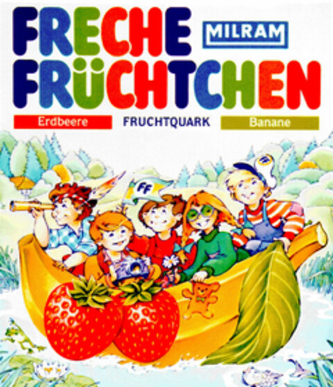 FRECHE FRÜCHTCHEN Logo (DPMA, 15.10.1987)