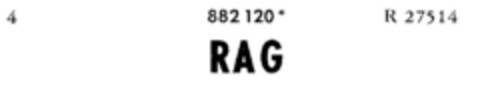 RAG Logo (DPMA, 14.01.1971)