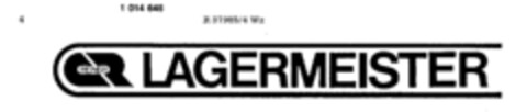 LAGERMEISTER Logo (DPMA, 09.07.1980)