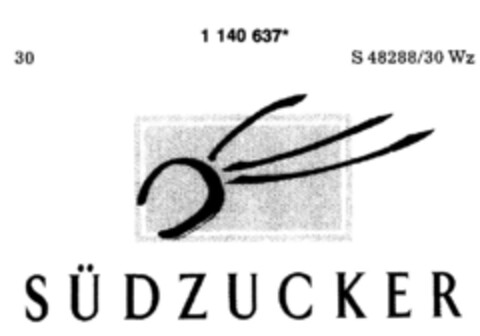 SÜDZUCKER Logo (DPMA, 04/18/1989)