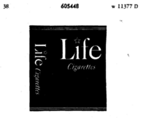 Life Cigarettes Logo (DPMA, 12/15/1948)