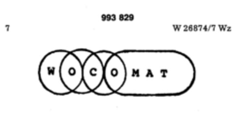 WOCO MAT Logo (DPMA, 23.02.1976)
