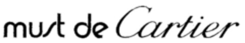 must de Cartier Logo (DPMA, 01/16/1981)