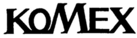 KOMEX Logo (DPMA, 07/19/1989)
