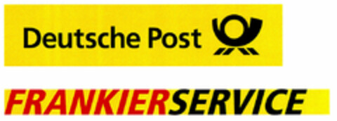 Deutsche Post FRANKIERSERVICE Logo (DPMA, 29.07.2000)
