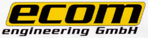 ecom engineering GmbH Logo (DPMA, 11.12.2001)