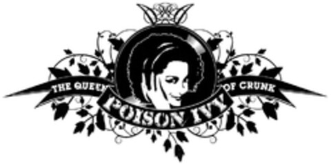 THE QUEEN OF CRUNK POISON IVY Logo (DPMA, 06/12/2008)