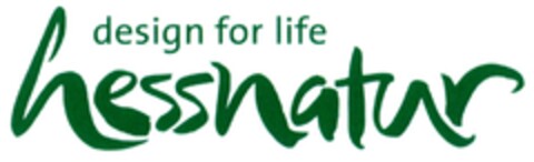 design for life hessnatur Logo (DPMA, 28.04.2010)