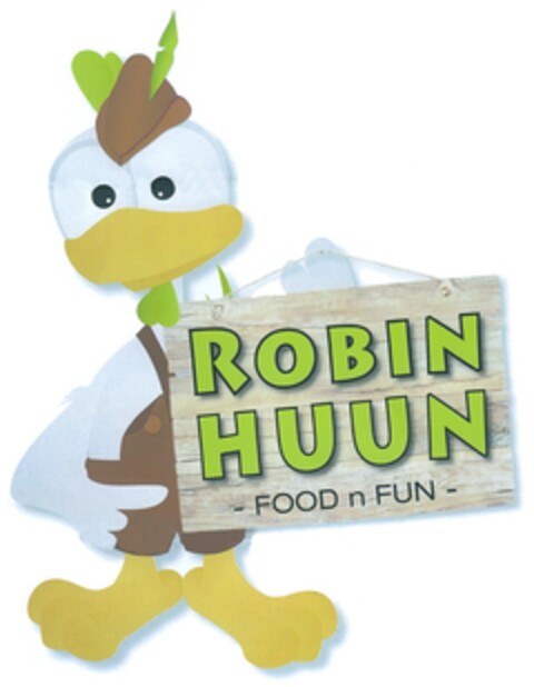 ROBIN HUUN - FOOD n FUN - Logo (DPMA, 27.07.2012)