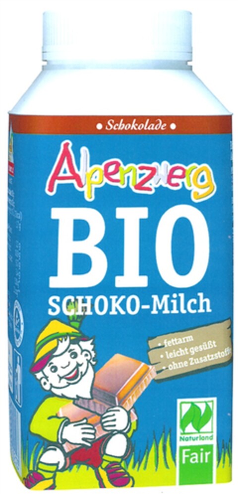 Alpenzwerg BIO SCHOKO-Milch Logo (DPMA, 07/31/2013)