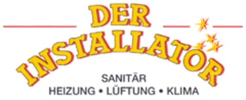 DER INSTALLATOR SANITÄR HEIZUNG · LÜFTUNG · KLIMA Logo (DPMA, 19.06.2014)