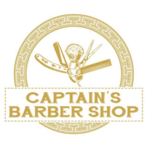 CAPTAIN'S BARBER SHOP Logo (DPMA, 10.06.2015)