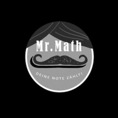 Mr.Math - DEINE NOTE ZÄHLT! Logo (DPMA, 05/02/2018)