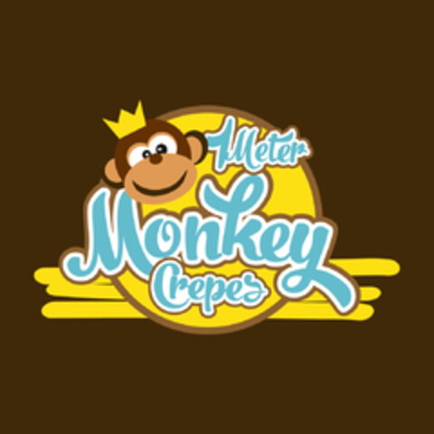 1 Meter Monkey Crepes Logo (DPMA, 20.09.2019)