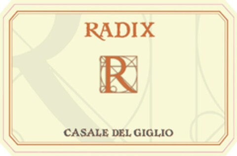 RADIX CASALE DEL GIGLIO Logo (DPMA, 04/23/2019)