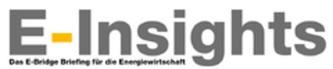 E-Insights Das E-Bridge Briefing für die Energiewirtschaft Logo (DPMA, 06/17/2020)