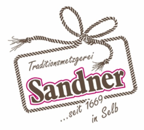 Traditionsmetzgerei Sandner ... seit 1669 in Selb Logo (DPMA, 16.05.2023)