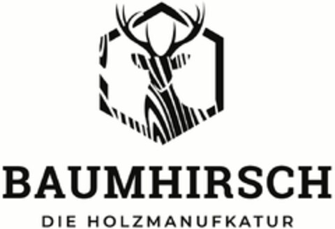 BAUMHIRSCH DIE HOLZMANUFKATUR Logo (DPMA, 04/06/2023)