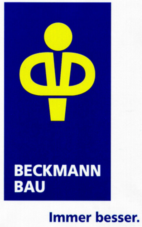 BECKMANN BAU Immer besser. Logo (DPMA, 28.03.2002)