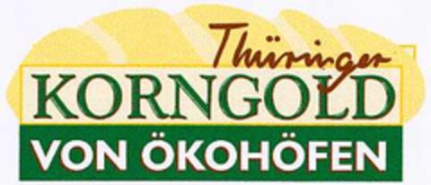 Thüringer KORNGOLD VON ÖKOHÖFEN Logo (DPMA, 04.11.2002)