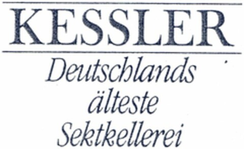 KESSLER Deutschlands älteste Sektkellerei Logo (DPMA, 30.09.2005)