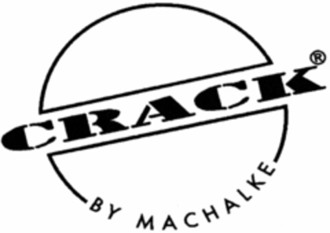 CRACK BY MACHALKE Logo (DPMA, 10/26/2005)