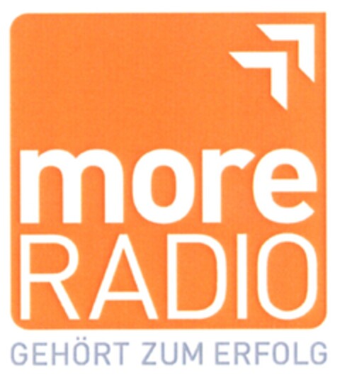 more RADIO GEHÖRT ZUM ERFOLG Logo (DPMA, 09.11.2006)