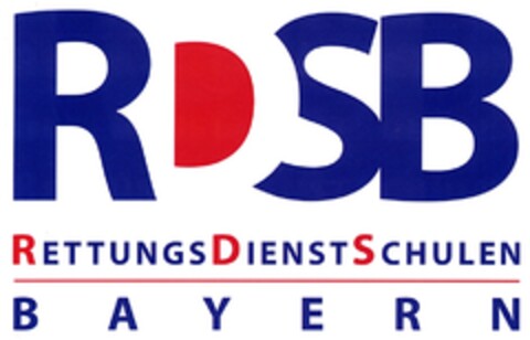 RDSB RETTUNGSDIENSTSCHULEN BAYERN Logo (DPMA, 28.02.2007)