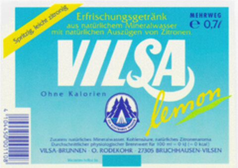 VILSA Logo (DPMA, 01/20/1995)