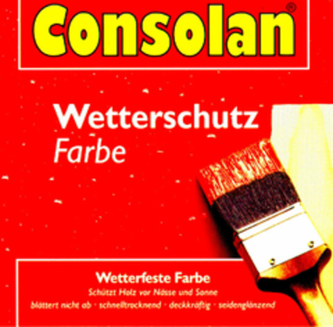 Consolan Wetterschutz Farbe Logo (DPMA, 06/14/1995)