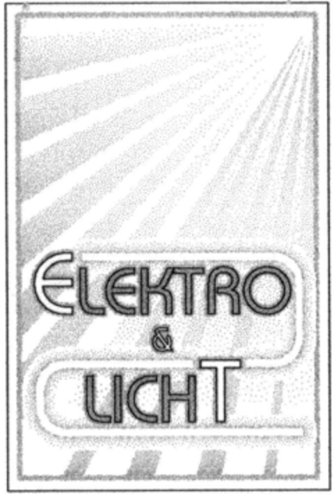 ELEKTRO & LICHT Logo (DPMA, 25.07.1995)