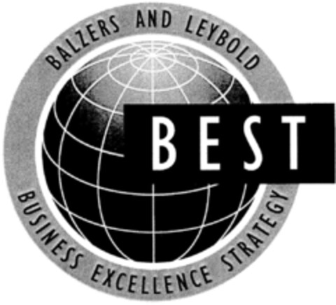 BALZERS AND LEYBOLD BUSINESS EXCELLENCE STRATEGY BEST Logo (DPMA, 27.06.1996)