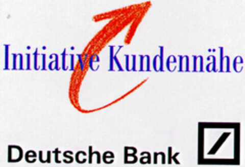 Initiative Kundennähe Deutsche Bank Logo (DPMA, 23.08.1996)