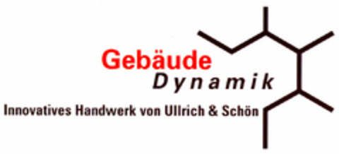 Gebäude Dynamik Innovatives Handwerk von Ullrich & Schön Logo (DPMA, 04/16/1999)