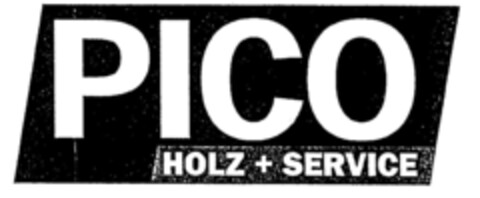 PICO HOLZ + SERVICE Logo (DPMA, 18.09.1999)