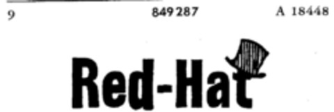 Red-Hat Logo (DPMA, 11.10.1967)