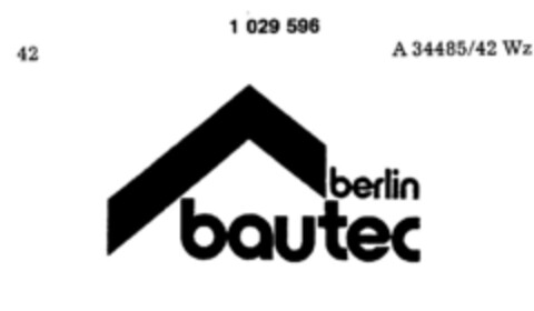 berlin bautec Logo (DPMA, 10.04.1981)