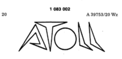 ATOLL Logo (DPMA, 06.04.1985)