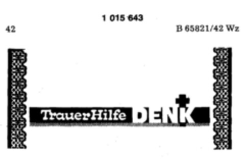 Trauer Hilfe DENK Logo (DPMA, 21.05.1980)