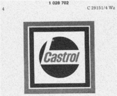 Castrol Logo (DPMA, 21.02.1980)