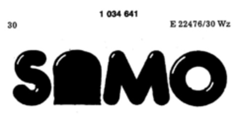 SAMO Logo (DPMA, 19.09.1981)