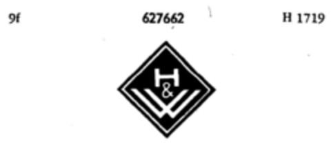 H&W Logo (DPMA, 09/04/1950)