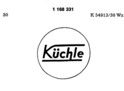 Küchle Logo (DPMA, 08/25/1989)