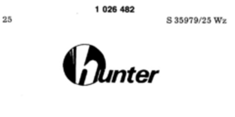 hunter Logo (DPMA, 25.02.1981)