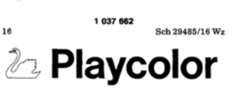 Playcolor Logo (DPMA, 13.01.1982)