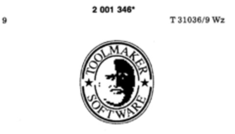 TOOLMAKER SOFTWARE Logo (DPMA, 16.10.1990)