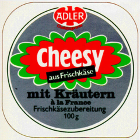 ADLER Cheesy Logo (DPMA, 31.05.1978)