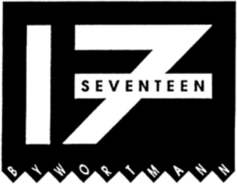 SEVENTEEN BY WORTMANN Logo (DPMA, 06.09.1991)