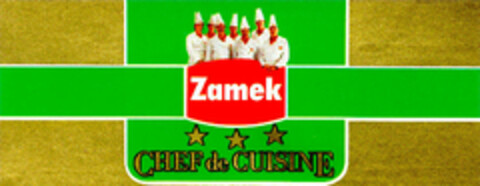 Zamek CHEF de CUISINE Logo (DPMA, 06/18/1988)